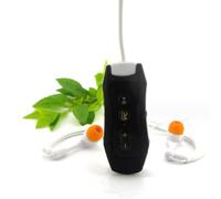 Reproductor de música MP3 con sonido IPX8 con auriculares recargables FM para natación, correr, deportes