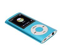 Reproductor de Música MP3, Reproductor de Música MP3 MP4 Digital Portátil sin Pérdidas para Niños con Pantalla LCD de 1,8 Pulgadas, Reproductor de Música Multifuncional para (Azul)