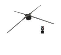 Reproductor de Publicidad 3D, máquina holográfica 85cm diámetro, 1600P, 100-240V, 4 Hojas for Bar, Eventos Festivos y Tienda
