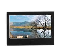 Reproductor de Publicidad HD de Pared de Color Dorado de 7 Pulgadas, álbum de Fotos electrónico de Escritorio de Color Plateado para el hogar, Marco de Fotos Digital con resolución de 1024 × 600