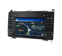 Reproductor de radio de coche estéreo de 7 pulgadas AHD GPS Canbus Android RDS/FM DIN SWC compatible con Mercedes-Benz W169/B W245 B160/B170/B180/B200/W639 W447/Vito/Viano/W906 Sprinter/V W Crafter