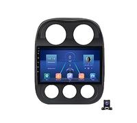 Reproductor de Radio estéreo para Coche Android 12 para Je-EP Compass Patriot 2009~2015 Pantalla táctil de 9 Pulgadas con cámara de Respaldo AHD Radio FM Compatible con Carplay/Android Auto/RDS/D