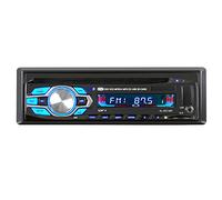 Reproductor de Radio para Coche MP3 1 DIN 12V estéreo para Coche con Bluetooth DVD CD Coche Manos Libres Autoradio BT Audio Radio con Mando a Distancia inalámbrico