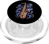 Reproductor de saxofón Musical PopSockets PopGrip para MagSafe