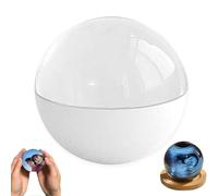 Reproductor de video de bola de cristal 3D de 2.7 pulgadas, esfera de visualización personalizada con pantalla electrónica, esfera de memoria para momentos familiares, aniversario, parejas, mascotas