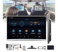 Reproductor de video para reposacabezas de coche de 10.6 pulgadas, 11.3 pulgadas, 12.4 pulgadas, 13.3 pulgadas, monitor de pantalla táctil de 1920 × 1080, pantalla de espejo inalámbrica, video 4K