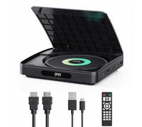 Reproductor DVD para TV, Reproductor DVD HDMI YOTON 1080P HD, Sin Restricción de Región, Función de Ultima Memoria, Reproductor CD con Puerto USB, Control Remoto, NTSC/PAL