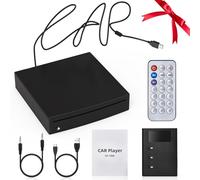 Reproductor DVD Portatil con Interfaz USB 2.0, Reproductor De CD Portatil, Unidad Externa De Computadora Y TelevisióN, Compatible con La Radio del VehíCulo Android