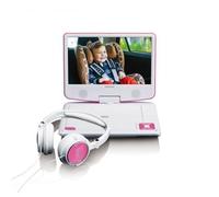 Reproductor DVD Portátil Lenco DVP-910 9" TFT Negro/Rosa