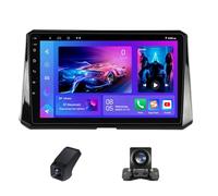 Reproductor estéreo para Coche ZGYBDH Android 13 para Toyota Corolla 12 E210 XP210 2018-2023/ Navegación GPS inalámbrica integrada, Radio RDS, FM, Am, WiFi, Bluetooth/Opcional/Cámara, CarPlay y Andro