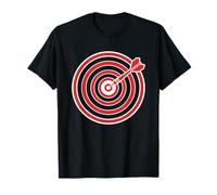 Reproductor gráfico Simple Darts Bullseye Target Camiseta