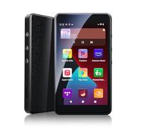 Reproductor MP3 Android 14 con Spotify, Play Store, Amazon Music, Audible, Libby, Reproductor de música MP4 con Pantalla táctil de 4" para niños con Control Parental, Modo Eye-Care (Negro Espacial)