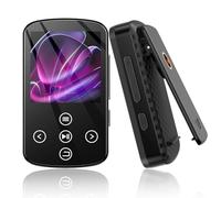 Reproductor MP3 Bluetooth con Clip: KOVCDVI Reproductor MP3 64GB con Altavoces FM Radio Recorder E-Book Reader Despertador OTG Soporte Tarjeta TF de hasta 128 GB para Correr de Viaje
