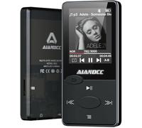 Reproductor MP3 Bluetooth Sonido HiFi, Mini MP3 Reproductor con Radio FM, Reproductor MP3 Bluetooth Auriculares Incluidos, MP3 Player Se Puede Insertar una Tarjeta TF