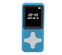 Reproductor MP3 con Bluetooth 5.0, Reproductor de Música Portátil con Altavoz HD Incorporado, Admite Radio FM, Grabación de Sonido, Despertador, Libros (Blue)