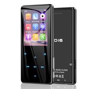 Reproductor MP3 con Bluetooth 5.3, 64 GB y Pantalla de 2,4" - con Teclas táctiles, Altavoz, Carcasa metálica, Sonido Hi-Fi, 18 Sonidos para Dormir, Radio FM, Lector de e-Books - Ampliable hasta 128G