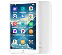 Reproductor MP3 de 160GB con Bluetooth y WiFi, Android 13 MP3 MP4 Player con Pantalla táctil de 4 Pulgadas y Altavoz, 4GB de RAM y 32GB de ROM, Spotify Music Player con Audible (96GB)