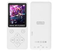 Reproductor MP3 de 32 GB, reproductor MP4 portátil, reproductor de música MP3 con Bluetooth 5.0, pantalla LCD de 1.8, reproductor de MP3 con altavoz, grabación de imágenes, sonido sin pérdidas, música