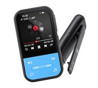 Reproductor MP3 de 64GB - Reproductor MP3 con Bluetooth 5.3, Reproductor de música portátil con Radio FM, grabadora de Voz, podómetro, diseño Mini Ideal para Deporte, Auriculares incluidos (Azul)