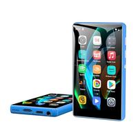 Reproductor MP3 de 80 GB con Bluetooth y WiFi, reproductor MP3 MP4 con pantalla táctil SWOFY de 4.0 pulgadas, estéreo portátil, reproductor de música digital con radio FM, grabadora, libro electrónico