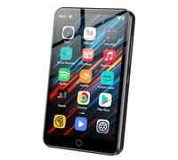 Reproductor MP3 de 80 GB con Spotify, WiFi y Bluetooth, pantalla táctil ZAQE de 4 pulgadas, reproductor MP4 con Android 13, compatible con Audible, radio FM, Amazon Music, Deezer, Pandora y Play Store