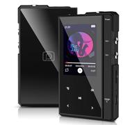 Reproductor MP3 de 96 GB con 90 Horas de Autonomía, Bluetooth 5.0, Reproductor de Audio Digital Z6 con Carcasa Metálica Robusta y Duradera, Pantalla IPS de Cristal de 2,4 Pulgadas, Radio FM,