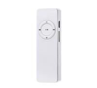 Reproductor MP3 digital - Reproductor de música recargable con altavoz integrado y memoria ampliable mediante ranura para tarjeta de 32 GB | Reproductor de audio portátil y ligero para paseos
