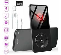 Reproductor MP3 MP4 Bluetooth Pantalla LCD Reproductor de música HiFi Bass Radio FM Audio Grabación 16 GB NUEVO