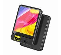 Reproductor MP3/MP4 Mini con altavoz y Bluetooth, soporte hasta 128GB, dimensiones 65x42x12.2mm