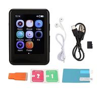 Reproductor MP3 MP4 WiFi con Bluetooth 5,0, Reproductor de Música con Pantalla Táctil HiFi sin Pérdidas con Altavoz, Radio, Grabadora, Libro Electrónico, Reloj (8GB)