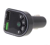 Reproductor MP3 para coche 5 0 con receptor de audio inalámbrico y funcionalidad de carga rápida