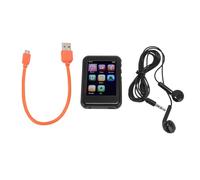 Reproductor MP3 portátil de 1,5 Pulgadas con Pantalla táctil capacitiva, Audio HiFi sin pérdida y reducción de Ruido por IA, Reproductor de música Multifuncional para Escuchar (ChG)
