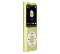 Reproductor MP3, Reproductor portátil de música Digital sin pérdidas, Reproductor de música MP3 Multifuncional con Pantalla LCD de 1,8, batería de Larga duración,admite hasta 64GB (Verde)