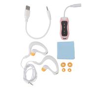 Reproductor Mp3 Waterprof IPX8 para Natación, Reproductor de Música para Nadar USB2.0 Recargable Reproductor Mp3 para Natación con Auriculares Subacuáticos para Bucear, Surfear, (8GB)