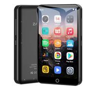 Reproductor MP3 ZAQE de 80 GB con Bluetooth y WiFi, Reproductor MP4 con Pantalla táctil de 4,0 Pulgadas, Reproductor MP3 Android portátil con Spotify, Audible, Amazon Music, Deezer (Negro 4)