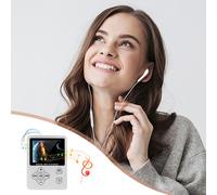 Reproductor MP4 ultrafino Karymi, tarjeta de expansión súper práctica, sincronización de letras, libro electrónico, MP3 sin pérdidas,