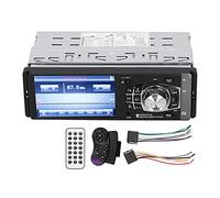 Reproductor MP5 para automóvil con Pantalla HD de 4.1 Pulgadas Radio estéreo Bluetooth - Receptor Multimedia Compatible con MP3 MP4 Llamadas Manos Libres Radio FM USB AUX y Ranura