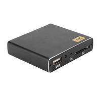 Reproductor Multimedia 1080P Full-HD con Control Remoto, Mini Reproductor MP4 Digital portátil, Compatible con Pantalla Vertical Horizontal, HDMI, 4K, AV, USB, para Video, Foto, música(YO)