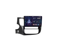 Reproductor Multimedia Android 13 con Pantalla táctil QLED de 9" para Mitsubishi Outlander 3 (2012-2018) con CarPlay inalámbrico, Bluetooth, GPS, WiFi, Radio y cámara de visión Trasera (S60
