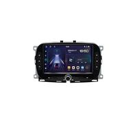 Reproductor Multimedia Android 13 con Pantalla táctil QLED de 9 Pulgadas para FIAT 500 2016-2019, CarPlay inalámbrico, Bluetooth, GPS, WiFi, Radio, cámara Trasera (S40 2+64G)