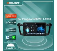 DSP Carplay para Peugeot 508 508SW, reproductor Multimedia de vídeo estéreo para coche, unidad S8 with 360 Camera