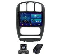 Reproductor Multimedia con Pantalla táctil de 10,2" CarPlay Android Auto(Android 13.0) para Dodge Caravan 4(2000-2007) Estéreo para Coche navegación GPS Bluetooth Control de Voz FM(NF-1)