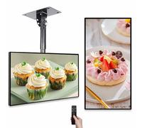 Reproductor multimedia de publicidad de quiosco digital, pantalla de monitor LCD con HDMI/USB/WiFi, soporta modo horizontal y vertical, Plug & Play, pantalla dividida inteligente y bucle