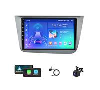 Reproductor Multimedia de Radio Coche Android 12 para Seat Altea XL 2004-2015 con Pantalla táctil de 9 "Headunit Soporte Dab/Control del Volante/MirrorLink/WiFi/Cámara 360 ( Color : A H6 4G+WIFI 8Core
