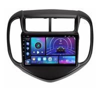 Reproductor Multimedia de Vídeo con Radio para Coche Android 15, Radio con Pantalla Táctil de 9 Pulgadas para Chevrolet Aveo Sonic 2017-2021 Accesorios para Coche Plug,HM610