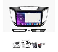 Reproductor Multimedia de Vídeo con Radio para Coche Android 15, Radio con Pantalla Táctil de 9 Pulgadas para Hyundai Creta 2016-2018 Accesorios para Coche Plug,HM611