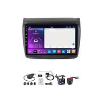 Reproductor Multimedia de Vídeo con Radio para Coche Android 15, Radio con Pantalla Táctil de 9 Pulgadas para Mitsubishi L200 2008-2016 Accesorios para Coche Plug,HM602