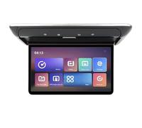 Reproductor Multimedia de vídeo for Coche, 4+64 GB, 1080P, Pantalla de Montaje en Techo for SUV, RV y Autocaravana(4-64 IPS Touch Black)