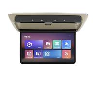 Reproductor Multimedia de vídeo for Coche, 4+64 GB, 1080P, Pantalla de Montaje en Techo for SUV, RV y Autocaravana(3-32G Beige)