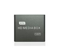 Reproductor Multimedia Full HD 1080P con Reproductor de Vídeo Multimedia, Compatible con para , AV, USB, /MMC, MKV, H.264, Enchufe Europeo.